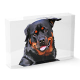 Personalized Pet Acrylic Block - Color