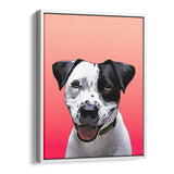 Personalized Pet Portrait Canvas - Gradient