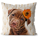 Personalized Pet Pillow - Art Deco Style