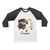 Personalized Pet 3/4 Sleeve Tee