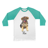 Personalized Pet 3/4 Sleeve Tee