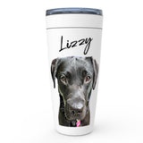 Personalized Dog Travel Tumbler 20oz