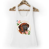 Personalized Rose Pet Tank Top