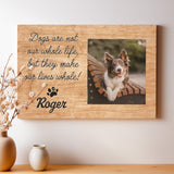 Personalized Pet Portrait Print - Wood Prints