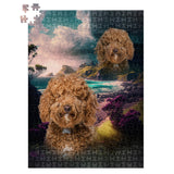 Personalized Superimposed Pet Portrait Jigsaw Puzzle