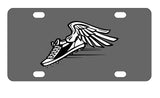 Winged Cleats Sports License Plate