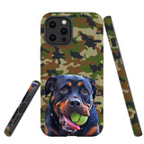 Personalized Pet iPhone Tough Case - Camouflage