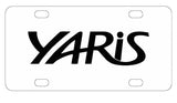 Toyota Yaris License Plate