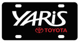 Toyota Yaris License Plate