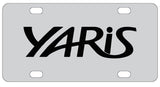 Toyota Yaris License Plate