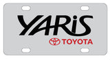 Toyota Yaris License Plate