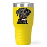 Personalized Dog Ringneck Travel Tumbler 30oz