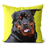 Personalized Pet Portrait Pillow