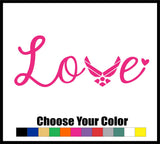 Air Force Love Decal