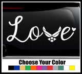 Air Force Love Decal