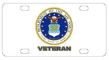 Air Force Veteran License Plate