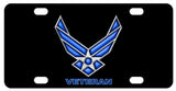 Air Force Veteran License Plate