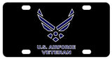 Air Force Veteran License Plate