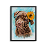 Personalized Pet Portrait Prints - Watercolor Illustration