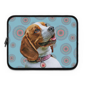 Personalized Pet Laptop Sleeve - Mandala