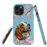 Personalized Pet iPhone Tough Case - Cherry Blossoms