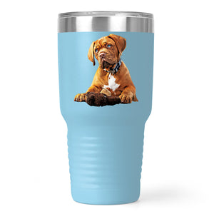 Personalized Dog Ringneck Travel Tumbler 30oz