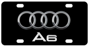 Audi A6 License Plate