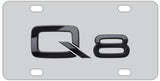 Audi Q8 License Plate