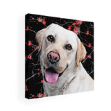 Personalized Pet Square Canvas - Sakura