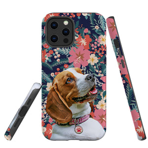 Personalized Pet iPhone Tough Case - Bloom