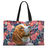 Personalized Pet Weekender Tote Bag - Bloom