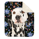 Personalized Pet Sherpa Blanket - Bloom