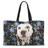 Personalized Pet Weekender Tote Bag - Bloom