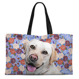 Personalized Pet Weekender Tote Bag - Bloom