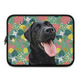 Personalized Pet Laptop Sleeve - Bloom