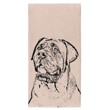 Personalized Pet Beach Towel - Minimalistic Style