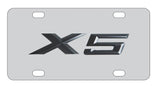 BMW X5 License Plate