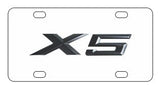 BMW X5 License Plate