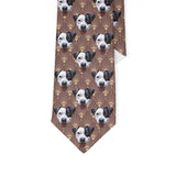 Personalized Pet Face Necktie - Art Deco Style