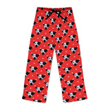 Personalized Pet Face Pajama Pants - Diamond Pattern