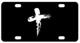 Christian Cross License Plate