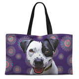 Personalized Pet Weekender Tote Bag - Mandala