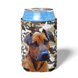 Personalized Pet Can Koozie - Camouflage