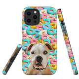 Personalized Pet iPhone Tough Case - Donuts