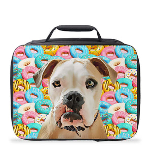 Personalized Pet Lunch Box  - Donuts