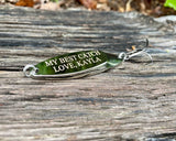 Personalized Fishing Lure, Custom Fish gift, Fathers day gift for Dad, Wedding Party Gift, Laser Engraved Fishing Bait