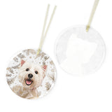 Personalized Pet Wintry Ornament