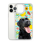 Personalized Pet Phone Case - Fruity Stripes