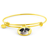 Personalized Luxury Pet Bangle - Circle