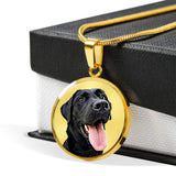 Personalized Luxury Pet Necklace - Circle